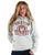 Cowgirl Tuff Womens Ringmaster Ash Poly/Rayon Hoodie
