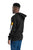 Berne Mens Black Cotton Blend Pullover Hooded Sweatshirt