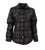 STS Ranchwear Womens Trapper Shirt Gray/Navy Plaid 100% Polyester Cotton Jacket