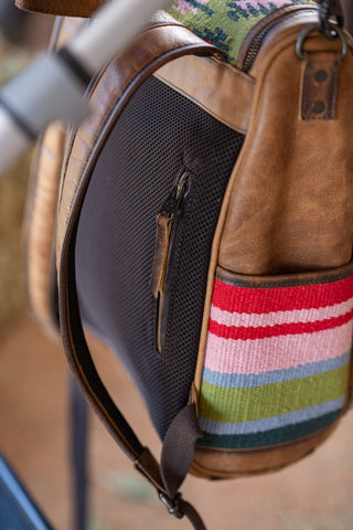 STS Ranchwear Womens Baja Dreams Laini Multi-Color Leather Backpack