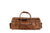 STS Ranchwear Mens Tucson Round Rich Tan Leather Duffel Bag