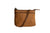 STS Ranchwear Womens Baroness Grace Distressed Brown Leather Crossbody Bag