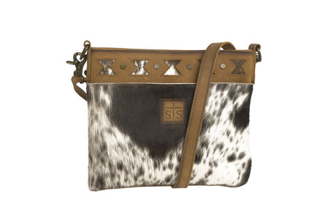 STS Ranchwear Womens Roswell Vivian Tan Cowhide Crossbody Bag