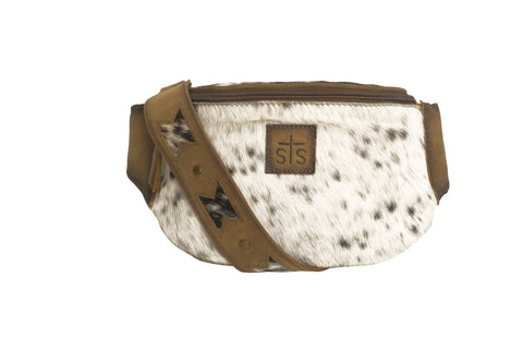 STS Ranchwear Womens Roswell Hildy Belt Tan Cowhide Sling Bag