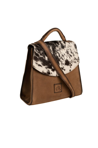 STS Ranchwear Womens Remi Convertible Cowhide/Tan Leather Backpack
