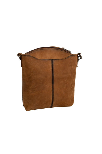 STS Ranchwear Womens Josie Cowhide/Tan Leather Crossbody Bag – The