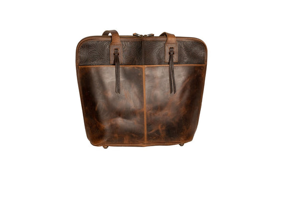 STS Ranchwear Womens Chaynee Mountain Shopper Multi-Color Leather