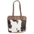 STS Ranchwear Unisex Cowhide Shopper Distressed Brown Leather Laptop Bag