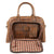 STS Ranchwear Unisex Tucson Rich Tan Leather Carry-On Bag
