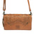STS Ranchwear Womens Wayfarer Evie Veg-Tan Leather Clutch Bag