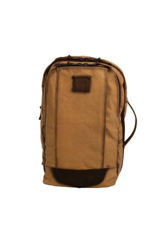 STS Ranchwear Mens Buffalo Creek Porter Tan/Chestnut Buffalo Leather Backpack