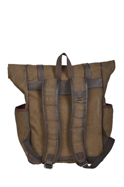 STS Ranchwear Mens Trailblazer Jeremiah Brown/Chocolate Canvas