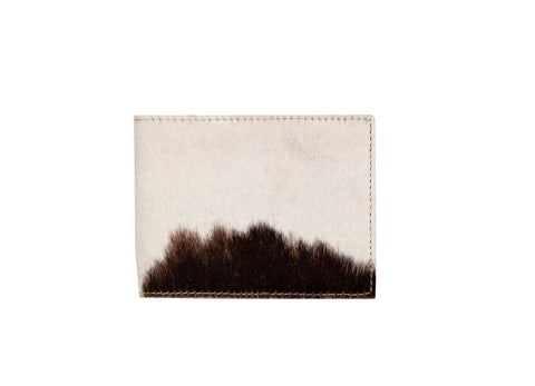 STS Ranchwear Mens Interior Distressed Brown Cowhide Bifold Wallet