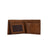 STS Ranchwear Mens Interior Distressed Brown Cowhide Bifold Wallet