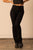 Kimes Ranch Womens Sarah Black Black Cotton Blend Jeans