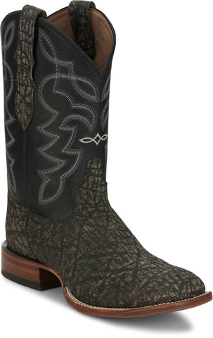 Tony Lama Mens Maldor 11in Western Weathered Leather Cowboy Boots