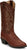 Tony Lama 13in R Toe Mens Cognac Smooth Quill Ostrich Cowboy Boots