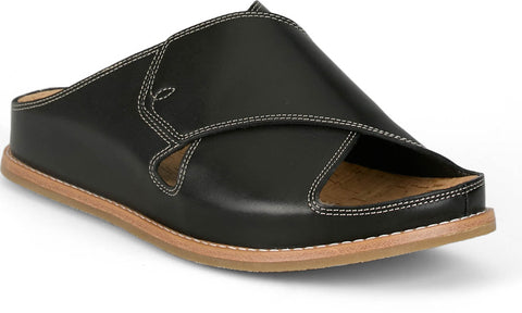 Tony Lama Womens Palmeras Black Cowhide Sandals Shoes