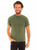 Scully Mens Crew Neck Olive 100% Cotton S/S T-Shirt