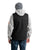 Berne Mens Black 100% Cotton V-Neck Vest