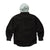 Wolverine Mens Black 100% Cotton Overman Shirt Jacket Big