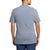 Wolverine Mens Guardian Tee Blue Heather 100% Cotton S/S T-Shirt