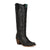 Corral Womens Z5075 Black Leather 15in Tall Silhouette Cowboy Boots