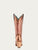 Corral Womens Embroidery Pointed Toe Rose Gold Cowhide 13in Cowboy Boots 9 M