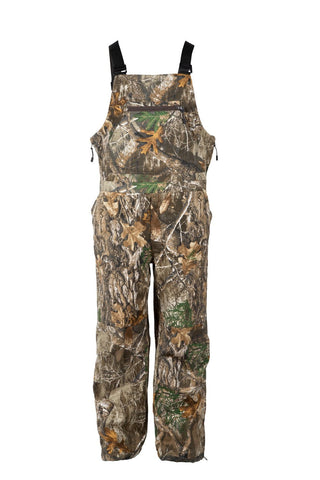 Rocky Mens Prohunter Bib Realtree Edge 100% Cotton Bib Overall