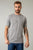 Kimes Ranch Mens Outlier Tech Heather Grey Cotton Blend S/S T-Shirt
