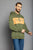 Kimes Ranch Mens Side Winder Hood Army 100% Cotton Hoodie
