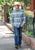 Tin Haul Mens Brown Multi 100% Cotton L/S Serape Aztec Shirt