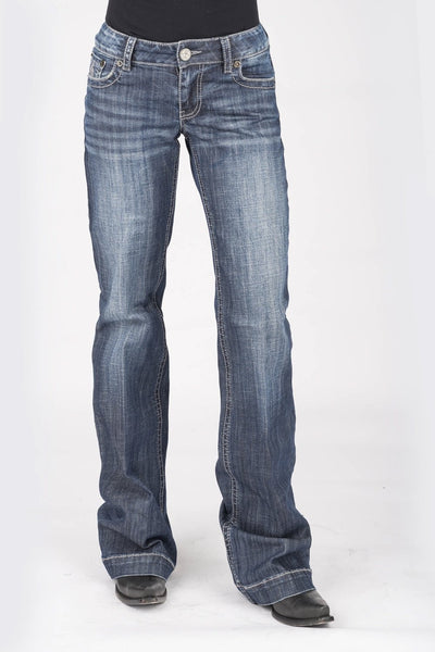 ella selectshop curve denim 週末セール Tin Haul Womens Blue Cotton Blend Curved Piece Ella Jeans