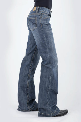 Tin Haul Womens Blue Ella Trouser Small Loop 460 Jeans