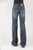 Tin Haul Womens Blue Cotton Blend 460 Ella Plain Back Jeans