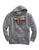 Tin Haul Mens Grey Cotton Blend Stars and Stripes Retro Hoodie