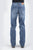 Stetson Mens Blue 100% Cotton 1520 Western V Jeans