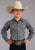Stetson Boys Navy 100% Cotton End On End L/S Shirt