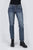 Stetson Womens Blue Cotton Blend Boyfriend Fit Jeans