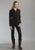 Stetson Womens Brown Suede Leather Jacket Shirt Car Coat Contrast Stitching