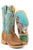 Tin Haul Womens Honey Tan Leather Yee-Haw Cowboy Boots