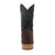 AdTec Mens Black/Brown 10in Roper Soft Toe Boots Leather Cowboy