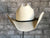 Rockmount Mens White Straw Vented Cowboy Hat