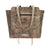 American West Womens Navajo Soul Distressed Charcoal Brown Leather Handbag Bag