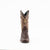 Ferrini Mens Chocolate Leather Bronco S-Toe Western Cowboy Boots