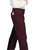 Scully Wahmaker Mens Burgundy 100% Cotton USA Stripe Saddle Seat Pants