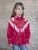 Rockmount Kids Boys Red 100% Cotton Embroidered Fringe L/S Shirt