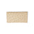 Ferrini Unisex Winter White Leather Full Quill Ostrich Checkbook Wallet
