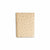Ferrini Unisex Winter White Leather Full Quill Ostrich Trifold Wallet
