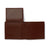 Ferrini Unisex Cognac Leather Alligator Billfold Wallet
